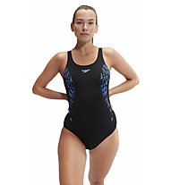 Speedo Placement Muscleback W - Badeanzug - Damen, Black