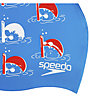 Speedo SLOGAN PRT - Badehaube - Kinder, Blue/White/Red