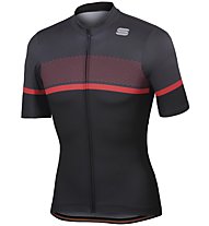 Sportful Frequence - maglia bici - uomo, Black/Red