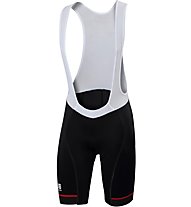 Sportful Giro - pantaloni bici con bretelle - uomo, Black