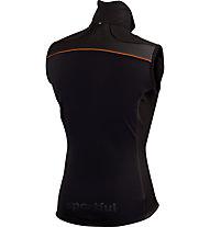 Sportful Gilet sci di fondo Squadra Corse 2 Vest, Black/Dark Orange