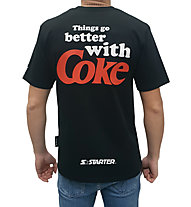 Starter T_S SS Coke - T-Shirt - Herren , Black