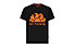Sundek New Simeon Logo S/S - T-shirt - uomo, Black/Orange