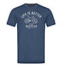 Super.Natural Better Bike - T-Shirt - Herren, Blue/Grey