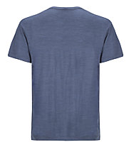 Super.Natural M Graphic Tee Van - T-Shirt - Herren, Blue