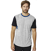 Super.Natural M Motion - T-shirt - uomo, Grey/Black