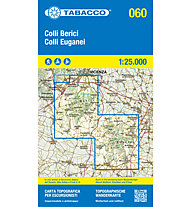 Tabacco Karte N.060 Colli Berici / Colli Euganei - 1:25.000, 1:25.000