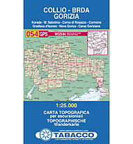 Tabacco Carta N.054 Collio - Brda - Gorizia - 1:25.000, 1:25.000