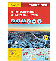 Tappeiner Verlag Winter Wonderland - Gröden N.135 - Wanderkarte, 1:25.000
