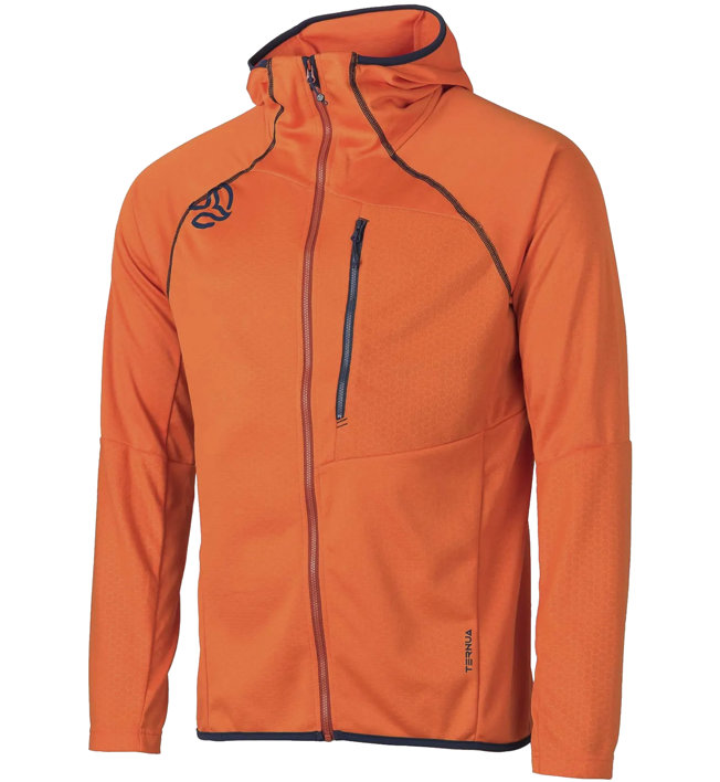 Ternua Rakker 2.0 Hood - felpa in pile - uomo, Orange