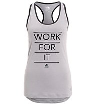 The North Face Graphic Play Hard - Top - Damen, Grey/Black