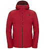 The North Face Fuseform Montro Insulated - Wanderjacke mit Kapuze - Herren, Red