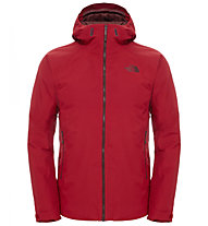 The North Face Fuseform Montro Insulated - Wanderjacke mit Kapuze - Herren, Red
