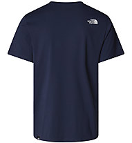 The North Face M S/S Easy - T-Shirt - Herren, Dark Blue/White