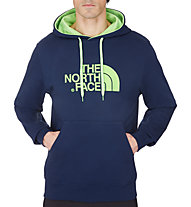 The North Face Men's Light Drew Peak Pullover Hoodie felpa con cappuccio, Cosmic Blue/Power Green