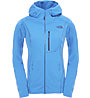 The North Face Incipent Hooded Jacke Damen, Clear Lake Blue