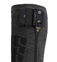 Therm-ic Ultra Warm Comfort + S-Pack 1400B - beheizbare Socken, Black/Grey