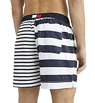 Tommy Hilfiger Medium Drawstring Print M - Badehose - Herren, White/Blue