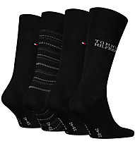 Tommy Hilfiger Tin Giftbox Tommy 4P - Socken - Herren, Black