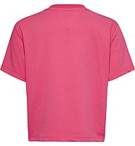 Tommy Jeans Jeans Badge W - T-Shirt - Damen, Pink 