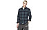 Tommy Jeans Check Flannel M - camicia maniche lunghe - uomo, Dark Blue/Green