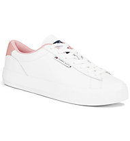Tommy Jeans Cupsole - Sneakers - Damen, White/Pink