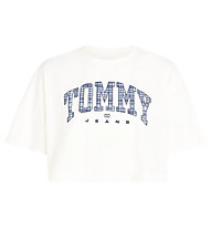 Tommy Jeans Explorer Crop - T-Shirt - Damen, White