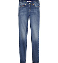 Tommy Jeans Nora Mid Rise Skinny Faded - jeans - donna, Light Blue