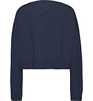 Tommy Jeans Rlxd V-Neck - Pullover - Damen, Dark Blue