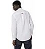 Tommy Jeans Solid Linen Blend M - camicia maniche lunghe - uomo, White