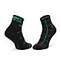 Tommy Jeans TH Uni Quarter 1P Grid - kurze Socken - Herren, Black/Green