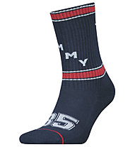 Tommy Jeans TH Uni  Sock 1P Varsity - lange Socken - Herren, Blue