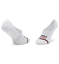 Tommy Jeans TH Uni Tj No Show Mid Cut 2P - kurze Socken - Herren, White
