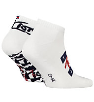 Tommy Jeans TJ Sneaker 2P Tommy Flag - kurze Socken, White