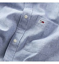 Tommy Jeans camicia a maniche lunghe - uomo, Light Blue