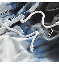 Tommy Jeans Tjm Seasonal Tie Dye - felpa con cappuccio - uomo, Blue/White