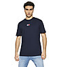 Tommy Jeans TJM Tommy Badge - T-shirt - uomo, Dark Blue