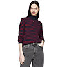 Tommy Jeans Tjw Essential Turtle Neck - Pullover - Damen, Blue/Red 