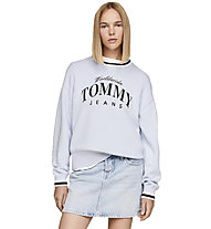 Tommy Jeans Tjw Varsity - maglione - donna, Light Blue