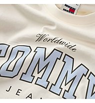 Tommy Jeans Varsity - T-shirt - uomo, White