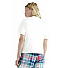 Tommy Jeans W Cls Tartan 1 - T-Shirt - Damen, White
