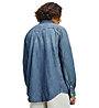 Tommy Jeans Western Denim - camicia a maniche lunghe - uomo, Light Blue