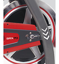Toorx SRX 70 Speedbike-Heimtrainer, Grey/Red