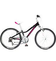 Trek MT 220 Girl - Bici Per Bambini, Seeglass Trek Black/Flaming Rose