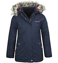 Trollkids Girls Oslo Coat XT - Wanderjacke - Mädchen, Blue/Pink