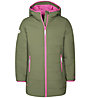 Trollkids Girls Stavanger Coat - giacca trekking - bambina, Green/Pink