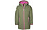 Trollkids Girls Stavanger Coat - giacca trekking - bambina, Green/Pink