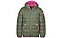 Trollkids Dovrefjell - giacca piumino - bambino, Green/Pink