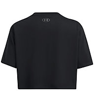 Under Armour Boxy Crop W - T-Shirt - Damen, Black