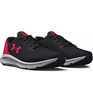 Under Armour Charged Pursuit 3 Tech - scarpe fitness e training - uomo, Black/Red